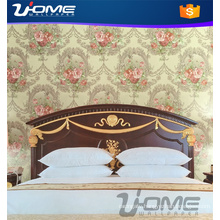 Uhome Fashion Deep Embossed Vinyl Wallpaper--Wall Decor